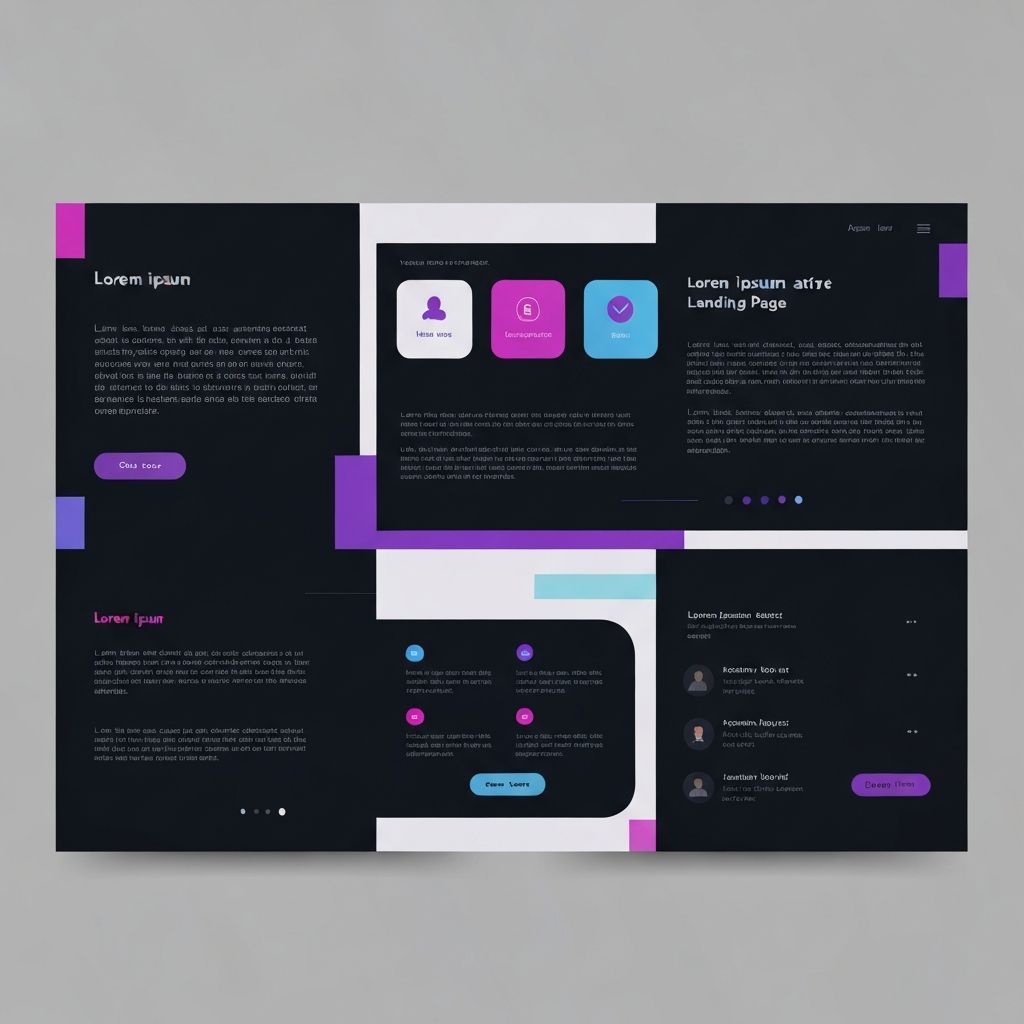 Exemple de landing page créée par ConvertLanding