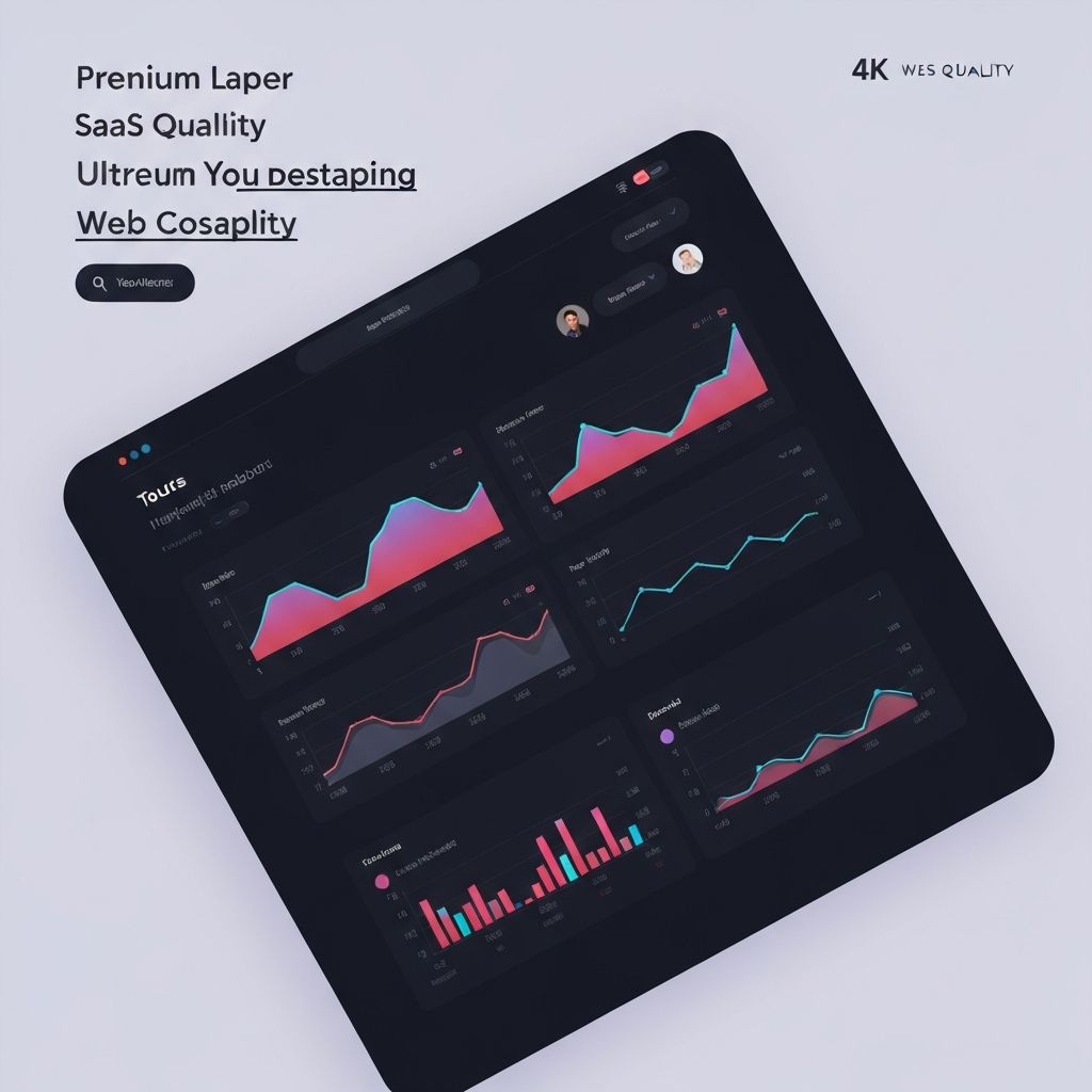 Capture d'écran du site TechVision SaaS