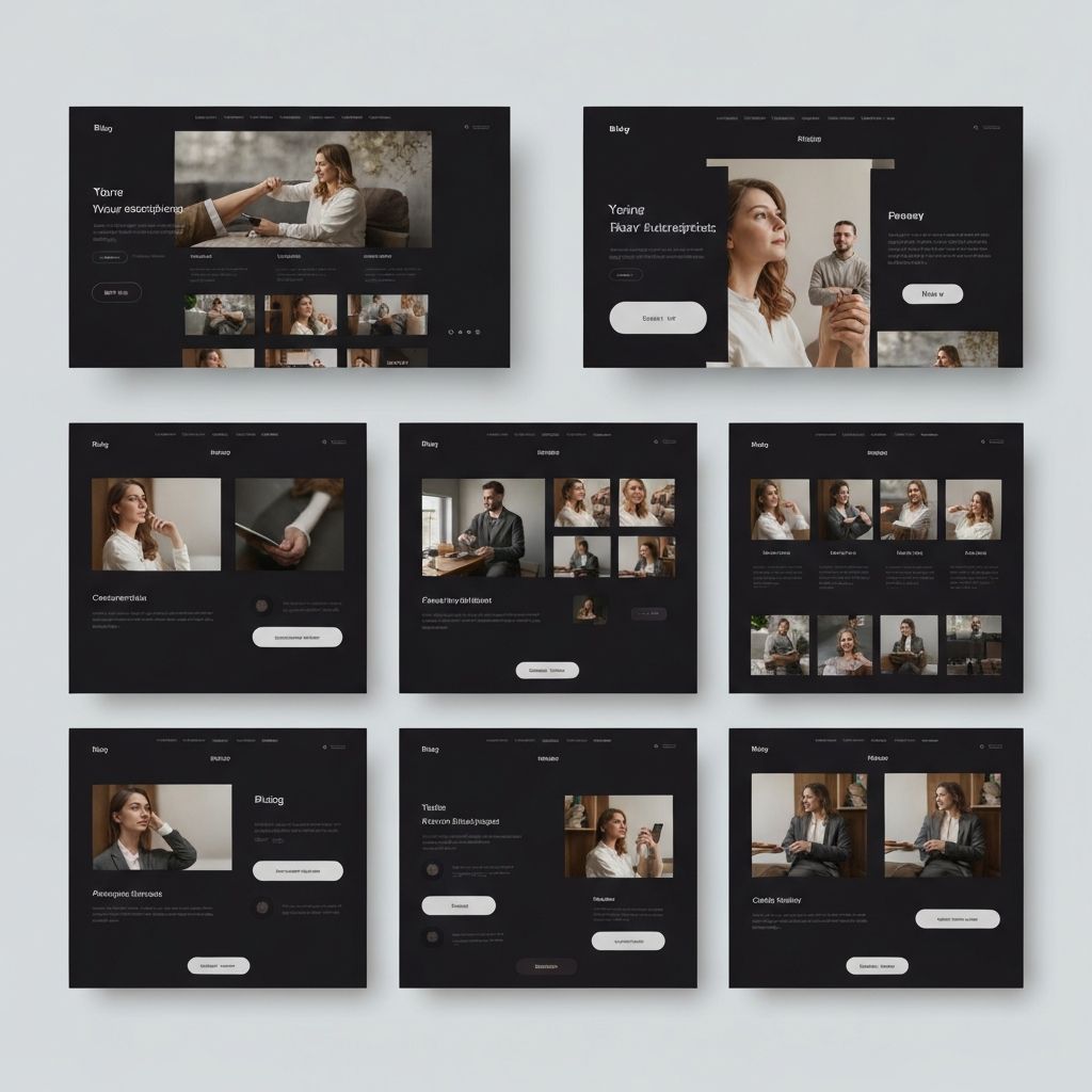 Exemple de site vitrine créé par ConvertLanding